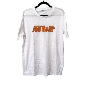 SAINTART Logo Crewneck Tee‎ White Large